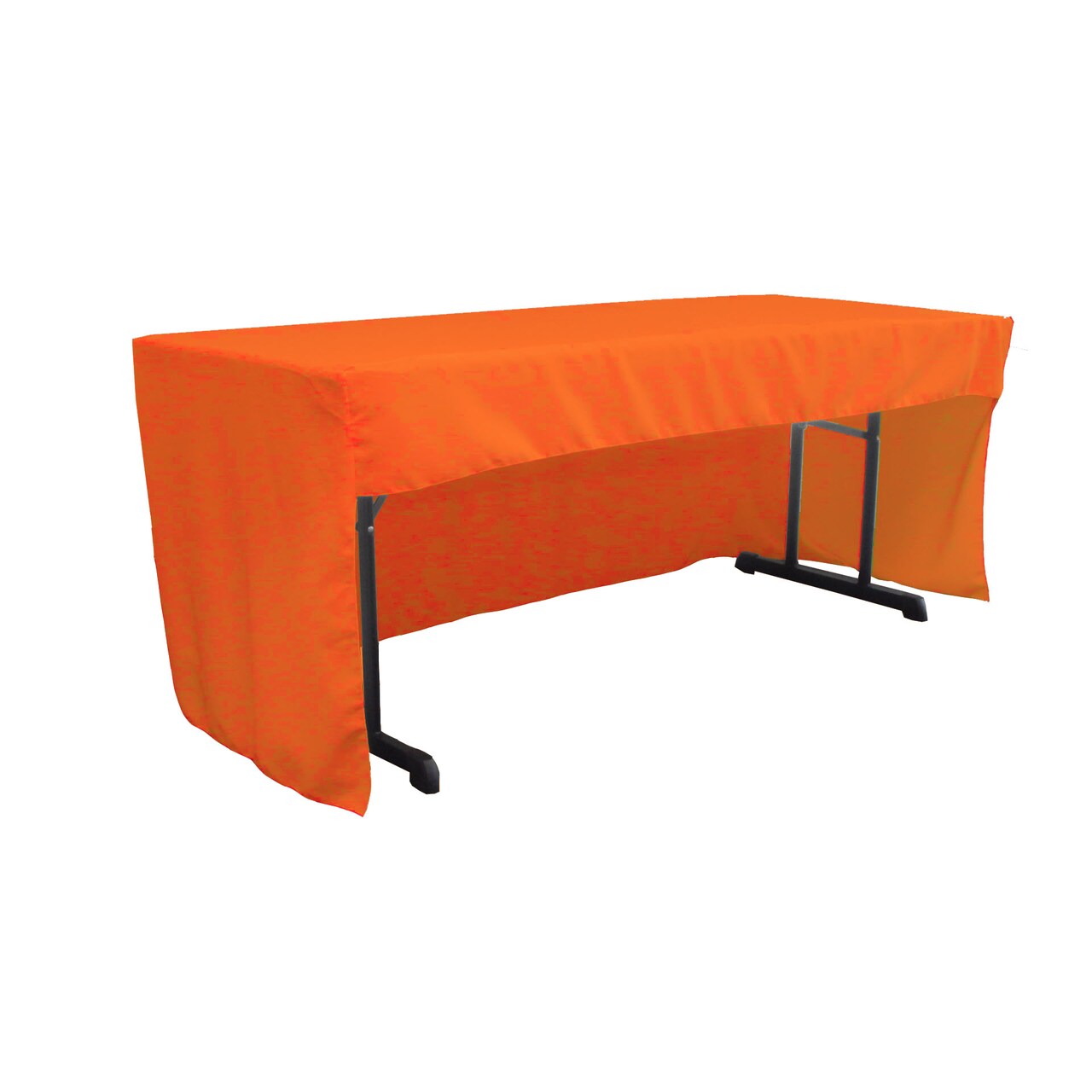 Fitted Rectangular Tablecloth 96 x 30 Polyester Poplin Open Back